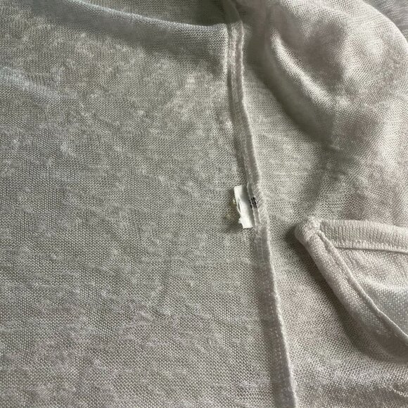 White Light Bolero Style wrap Cover 3/4 Sleeve Open Front - Picture 10 of 15